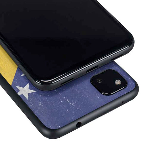 Bosnia and Herzegovina Flag Distressed Google Pixel 4a Skin